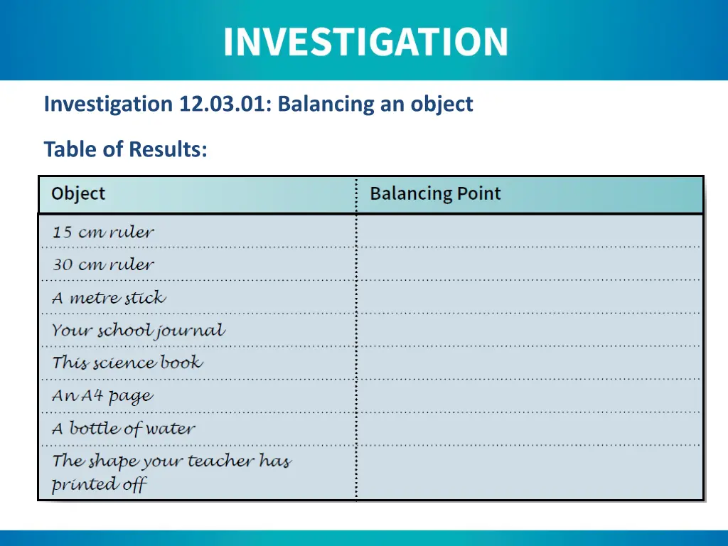 investigation 12 03 01 balancing an object 1