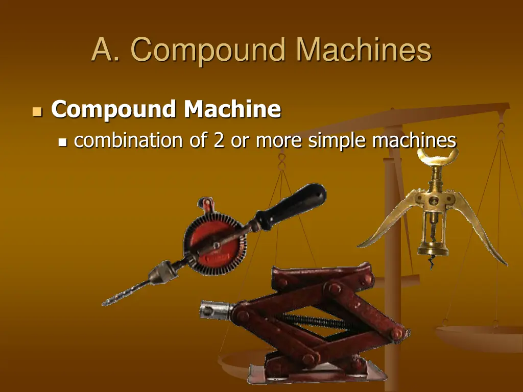 a compound machines