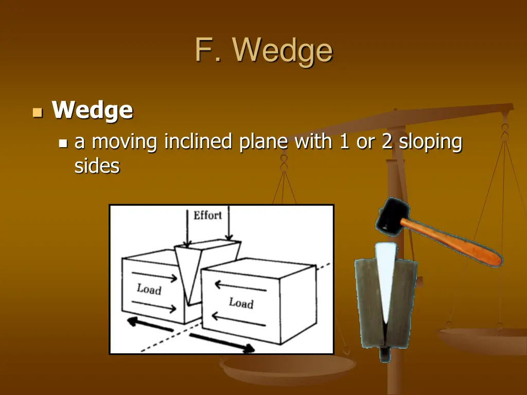 f wedge