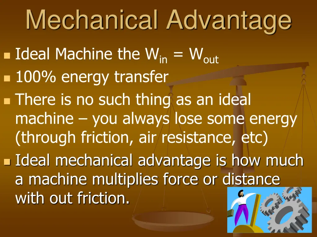 mechanical advantage