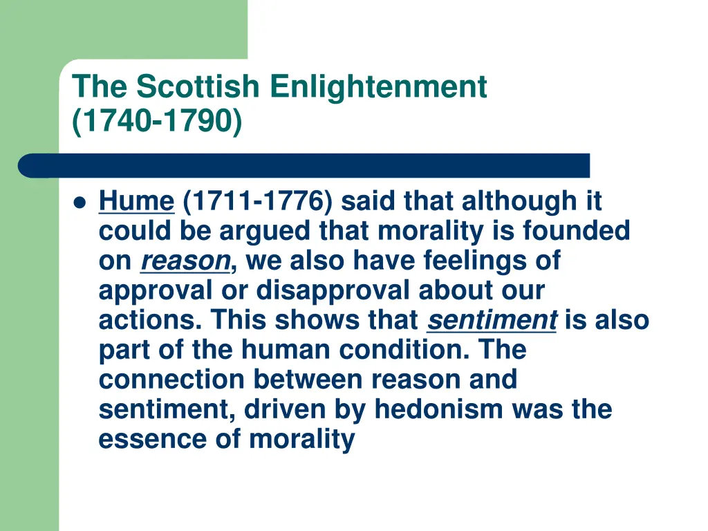 the scottish enlightenment 1740 1790 1