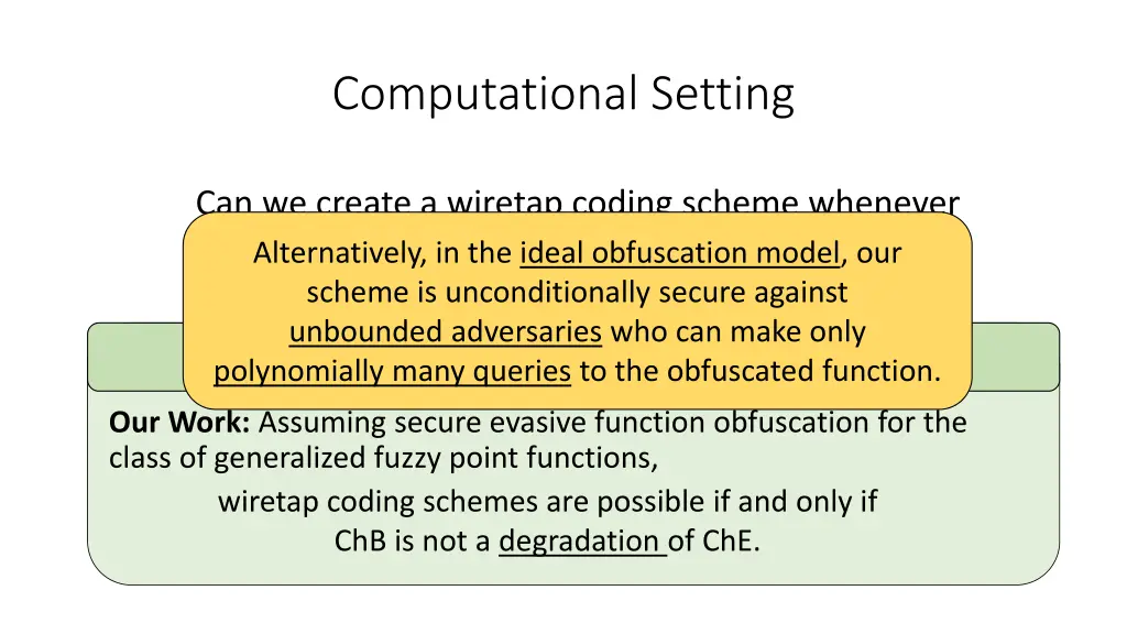 computational setting 2