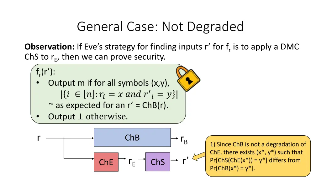 general case not degraded 5