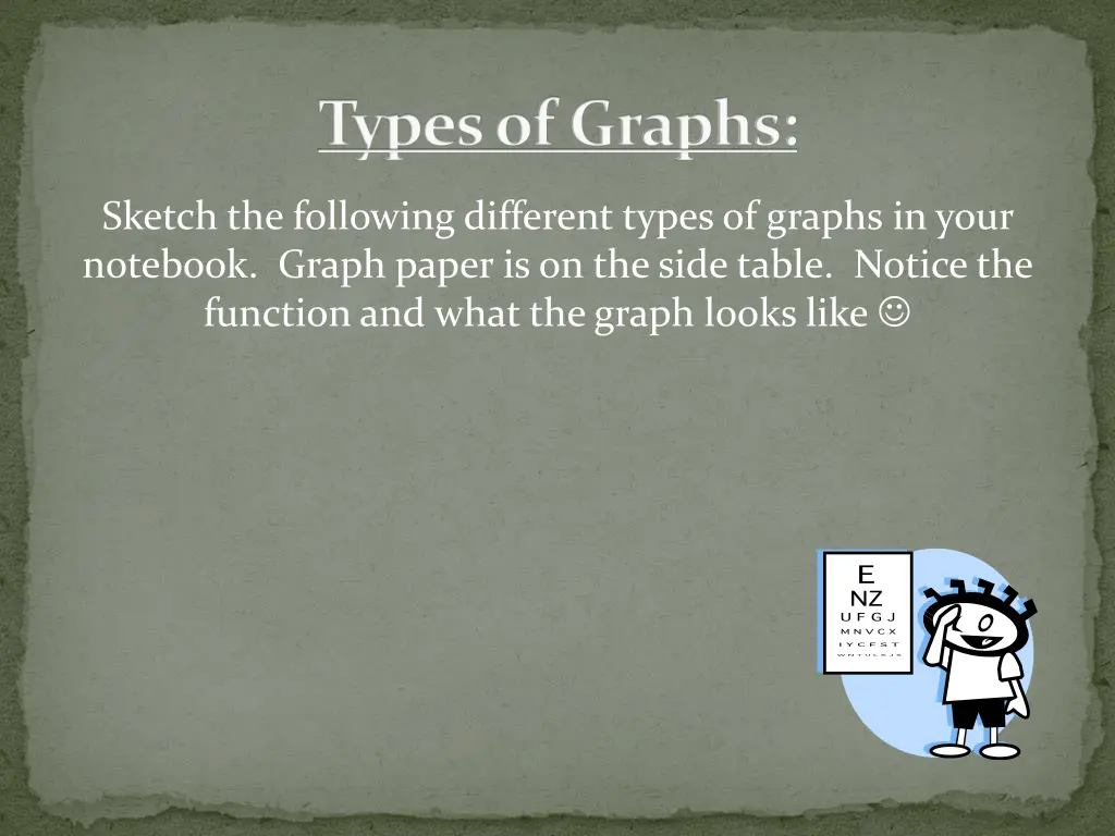 types of graphs