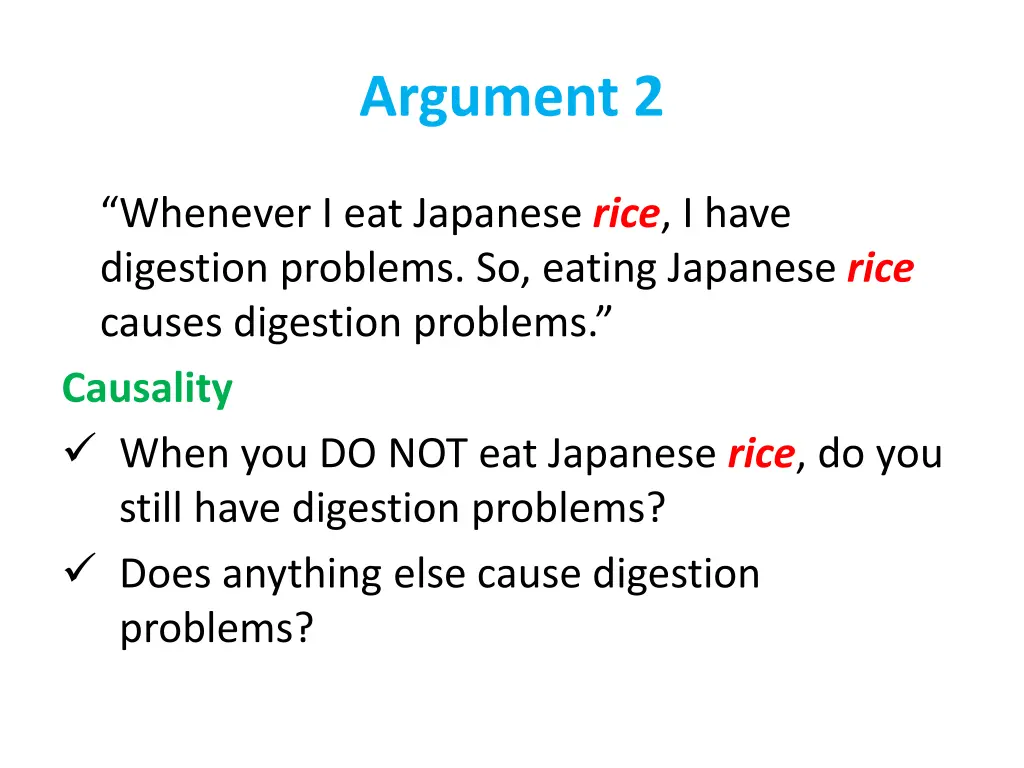 argument 2 1