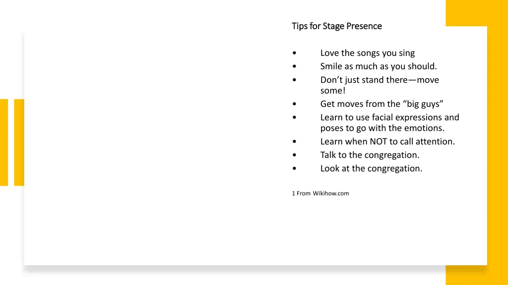 tips for stage presence tips for stage presence 6