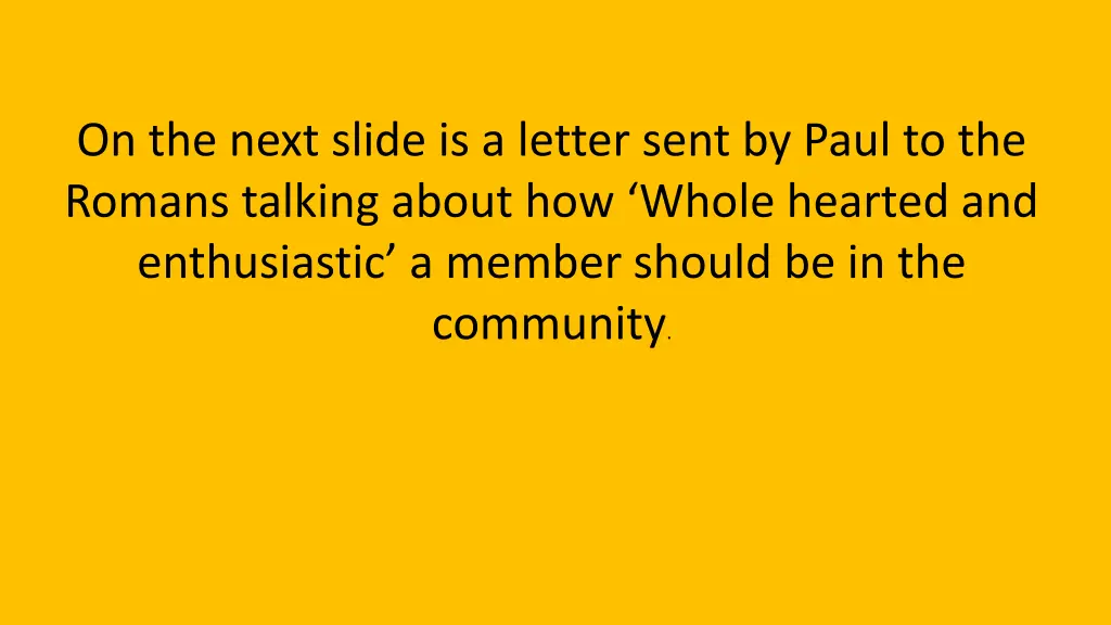 on the next slide is a letter sent by paul