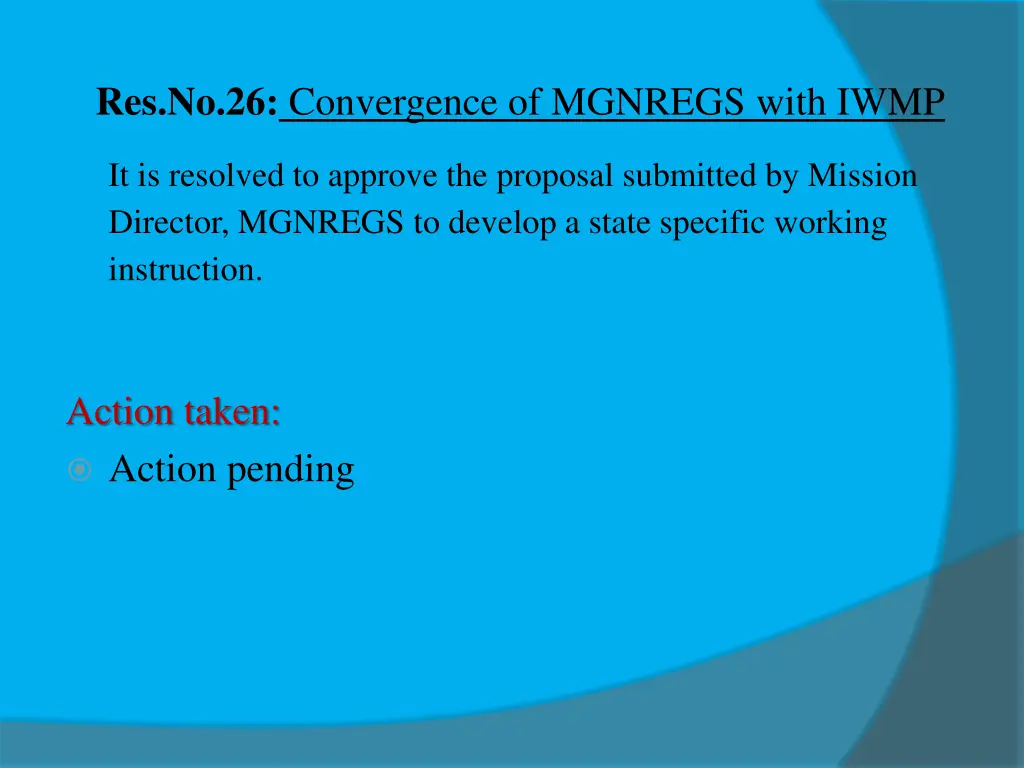 res no 26 convergence of mgnregs with iwmp