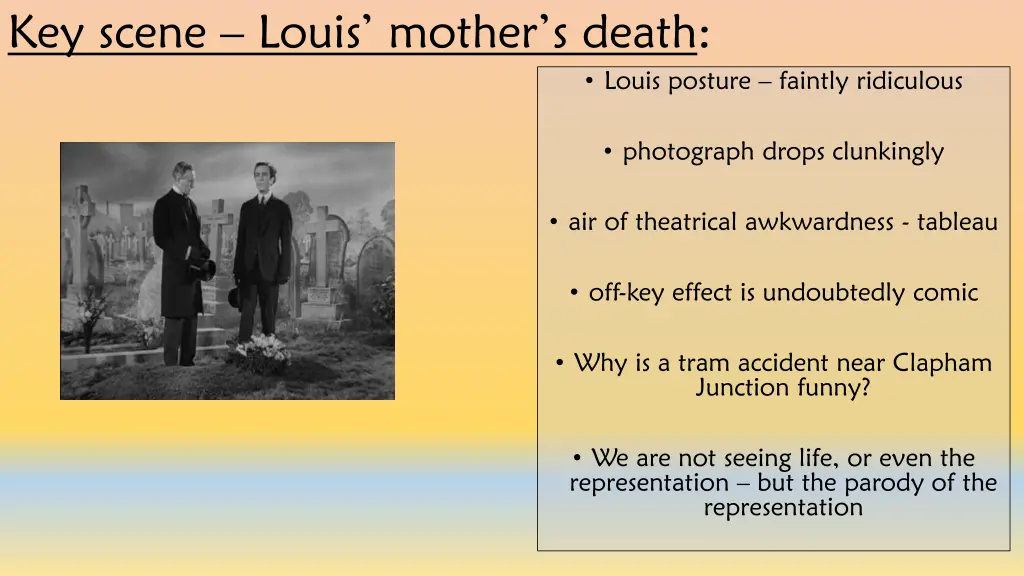 key scene louis mother s death