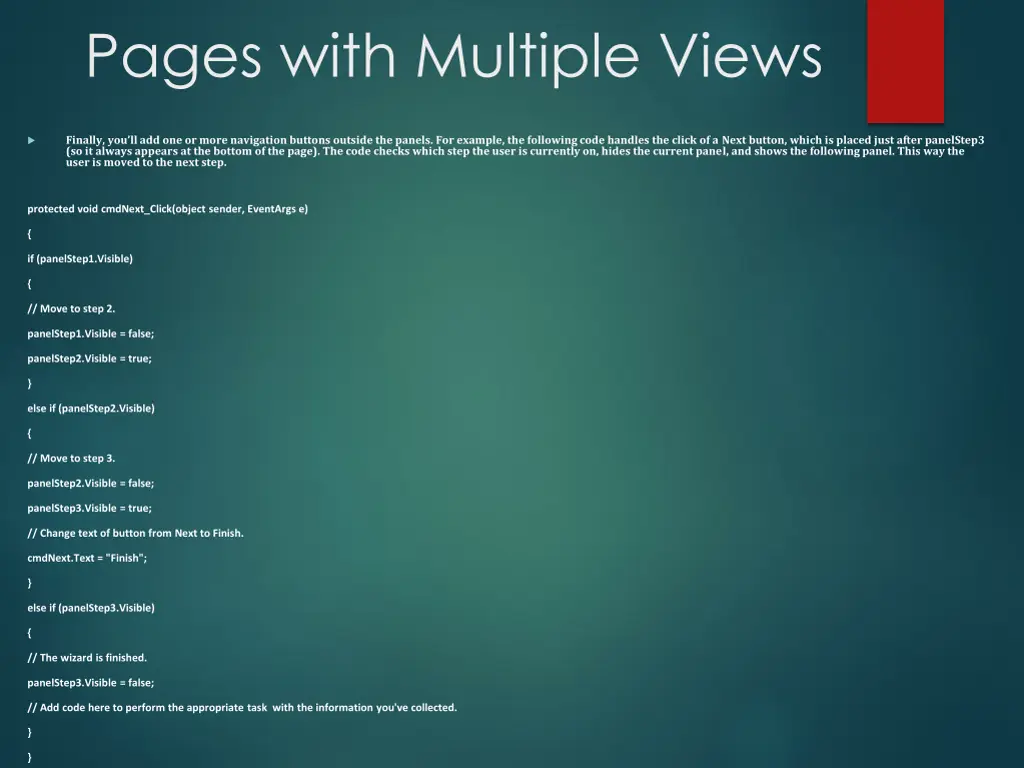 pages with multiple views 1