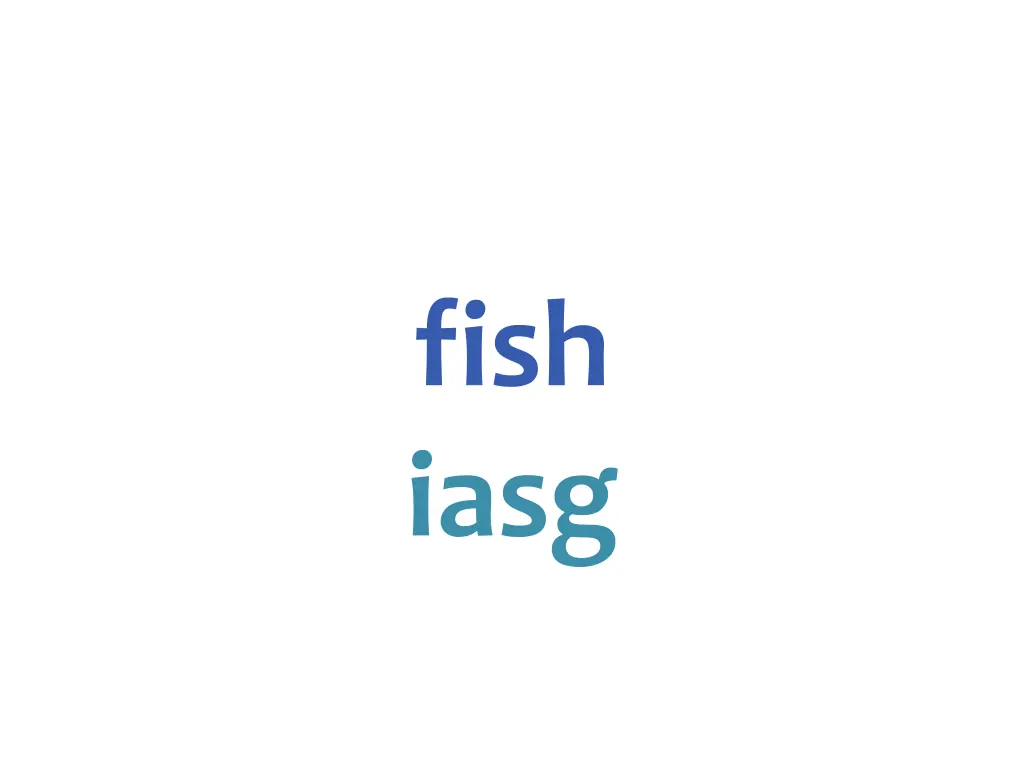 fish iasg