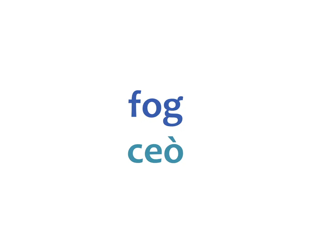 fog ce