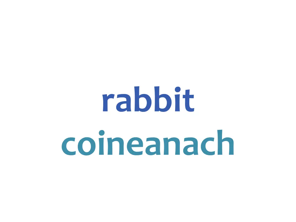 rabbit coineanach