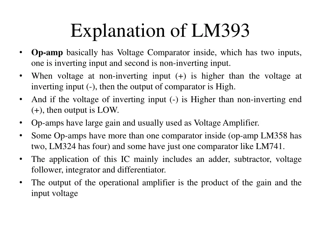 explanation of lm393