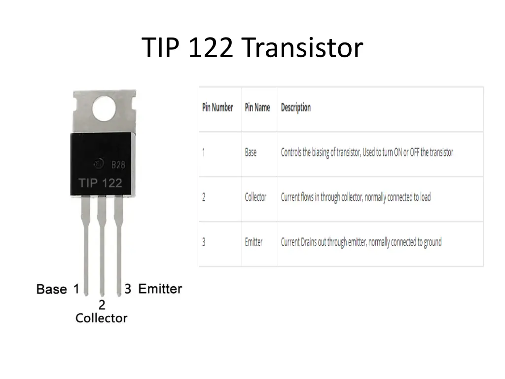 tip 122 transistor