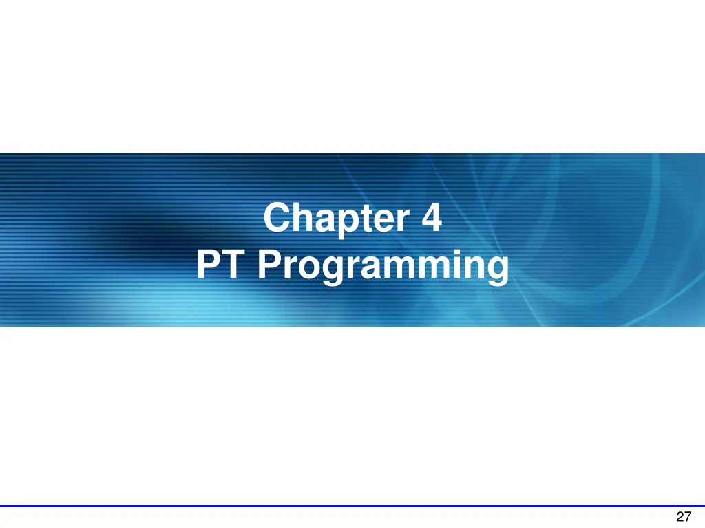 chapter 4 pt programming