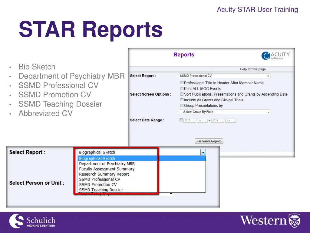 acuity star user training 13