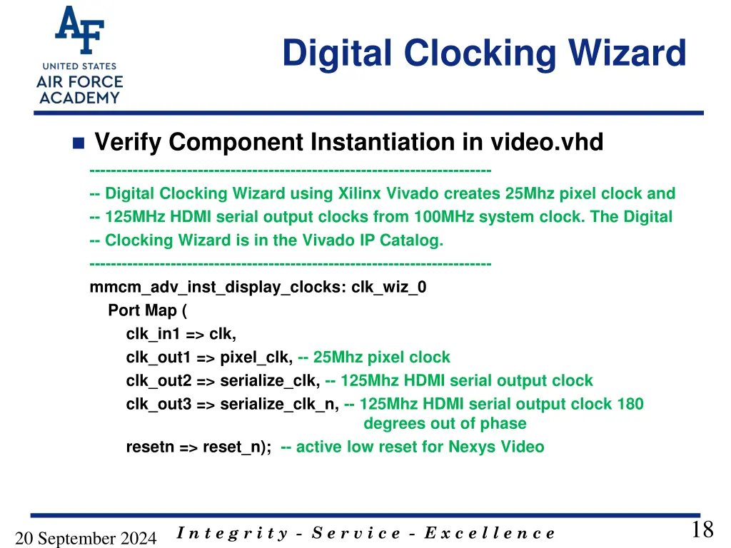 digital clocking wizard 9