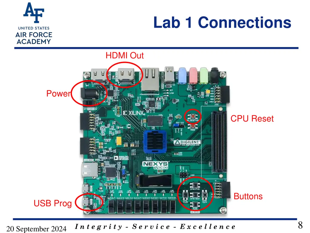 lab 1 connections