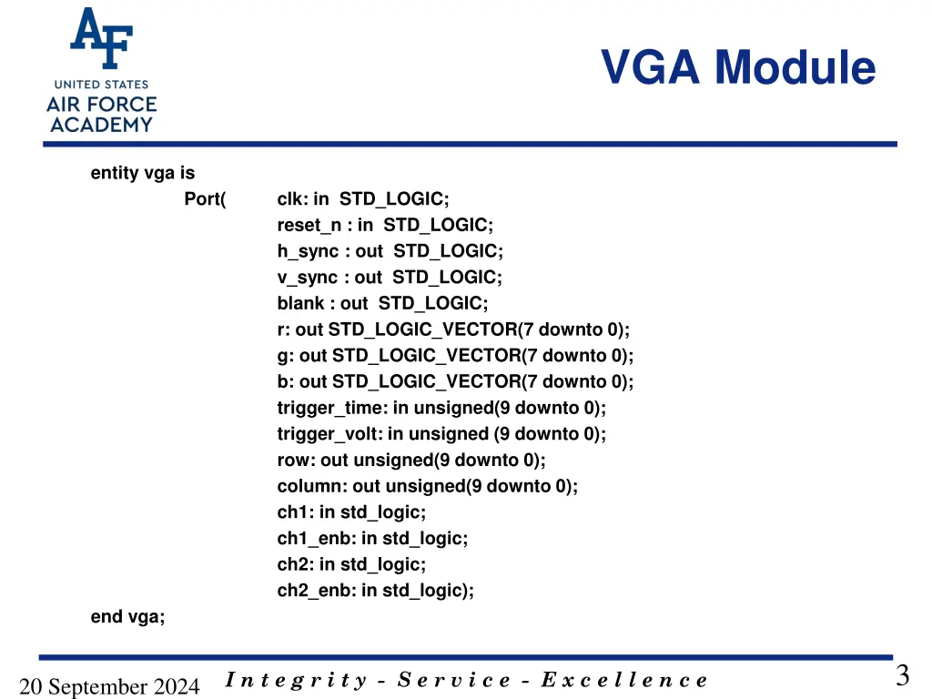 vga module