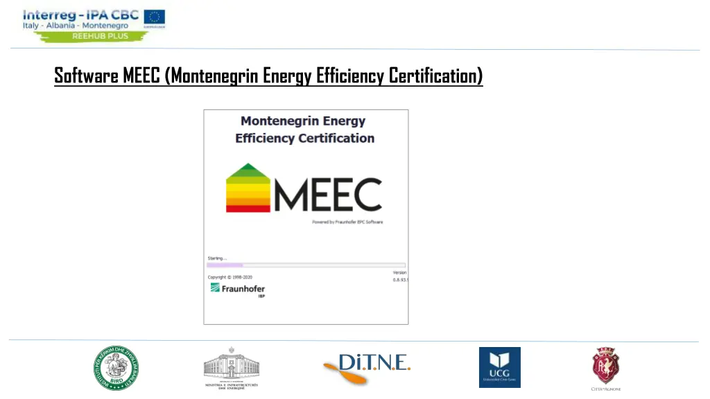 software meec montenegrin energy efficiency