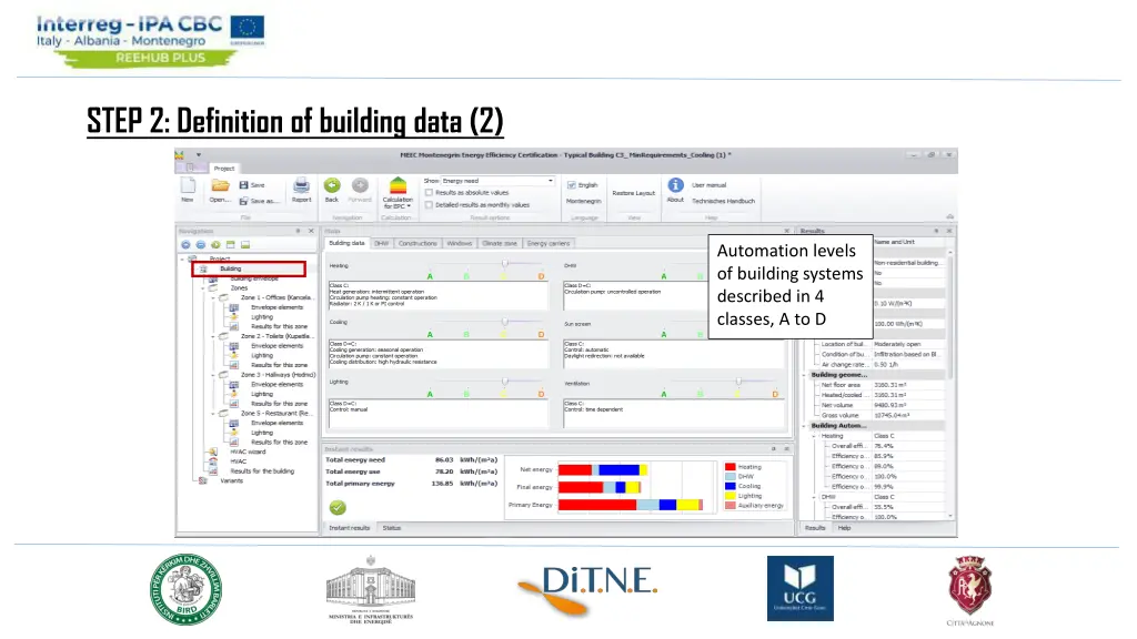 step 2 definition of building data 2