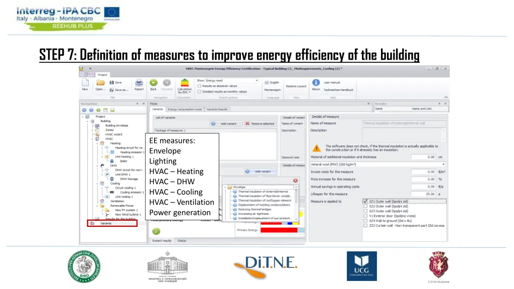 step 7 definition of measures to improve energy