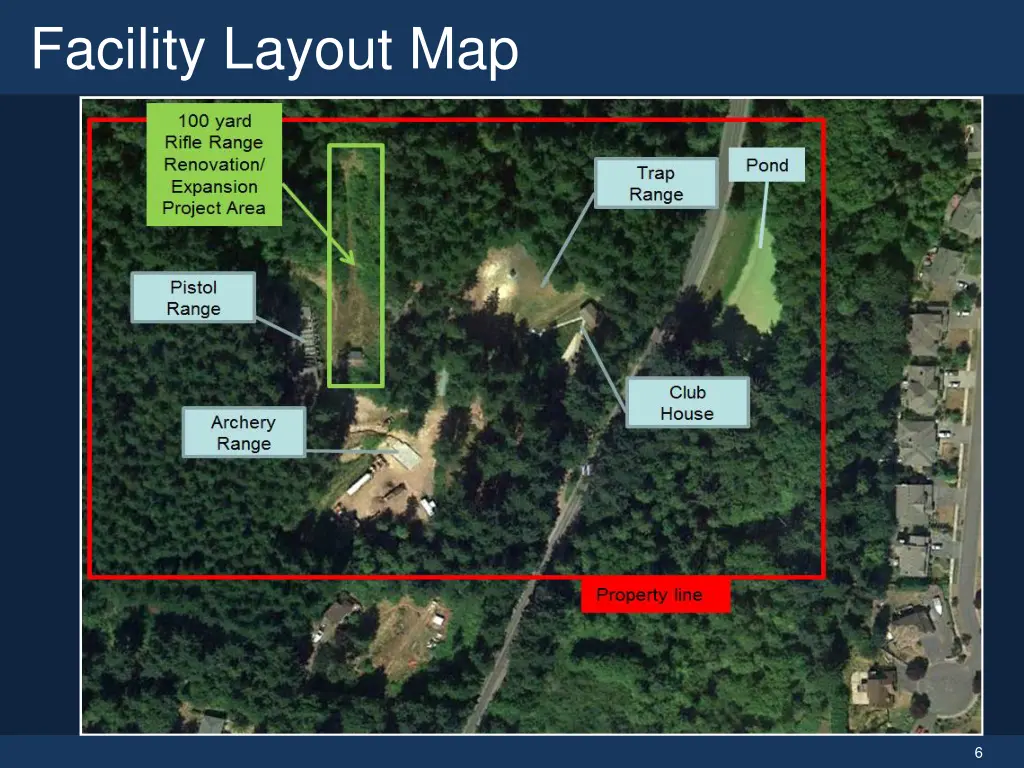 facility layout map