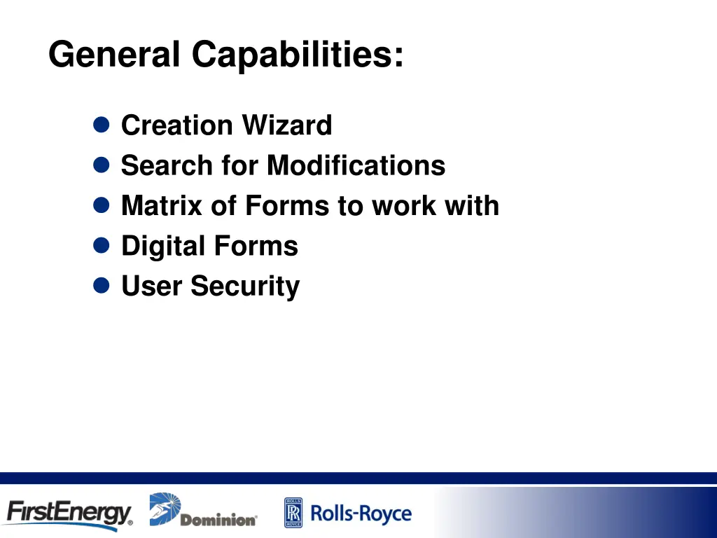 general capabilities