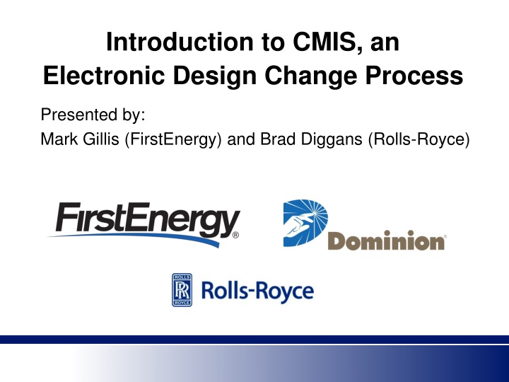 introduction to cmis an electronic design change