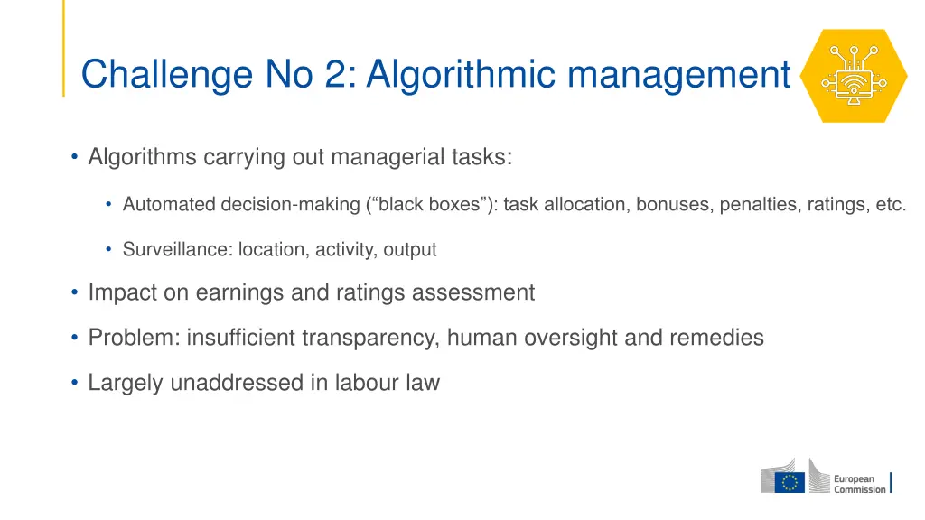 challenge no 2 algorithmic management