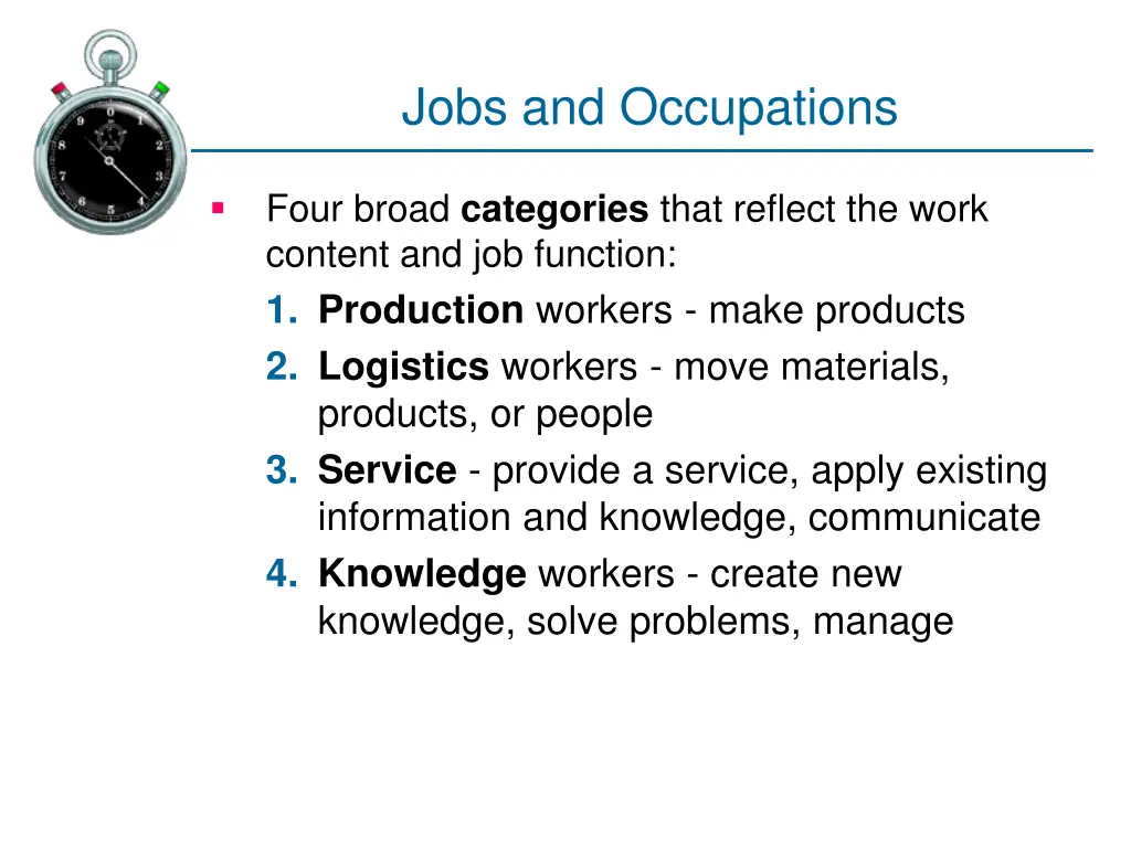 jobs and occupations 1