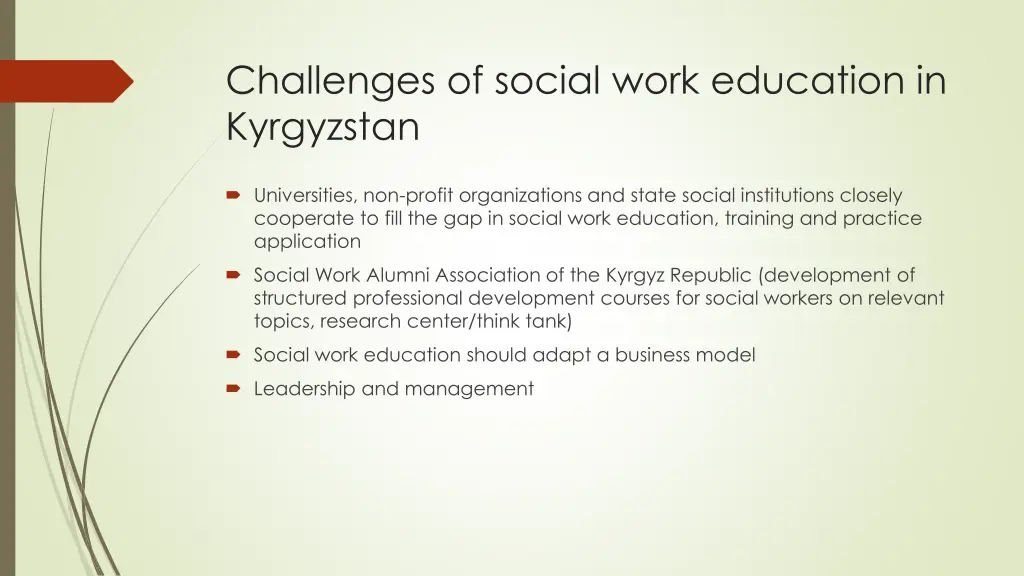 challenges of social work education in kyrgyzstan 1