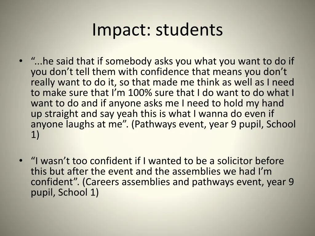 impact students 1