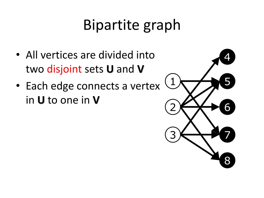 bipartite graph