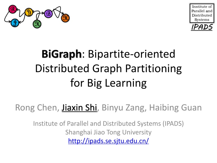 institute of parallel and distributed systems