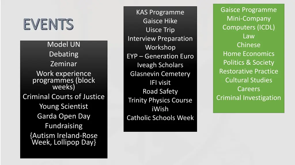 gaisce programme mini company computers icdl