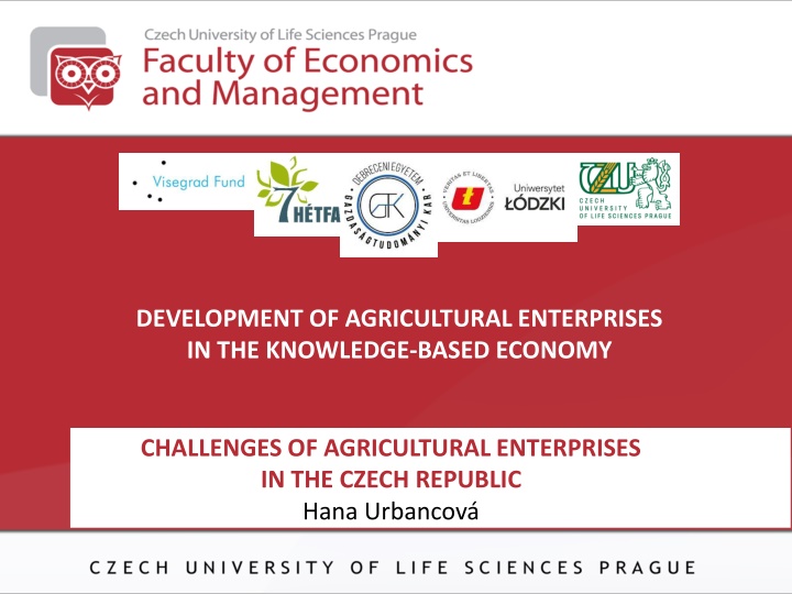 development of agricultural enterprises