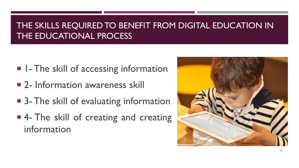 the skills required to benefit from digital