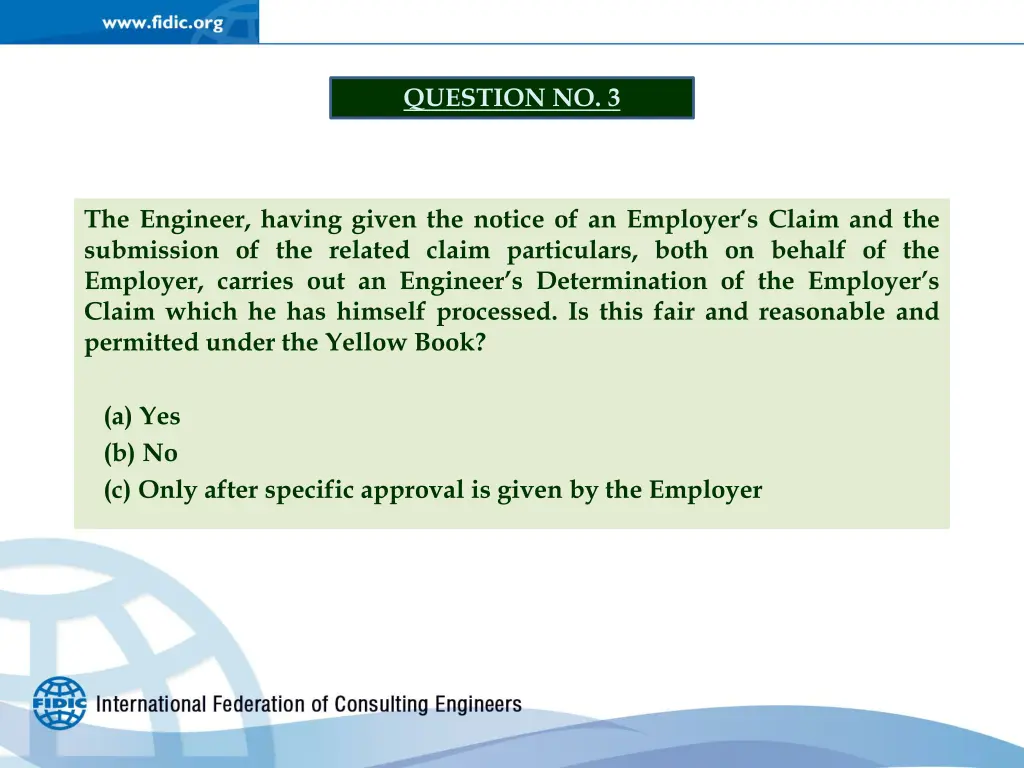 question no 3