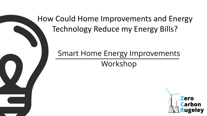 how could home improvements and energy technology