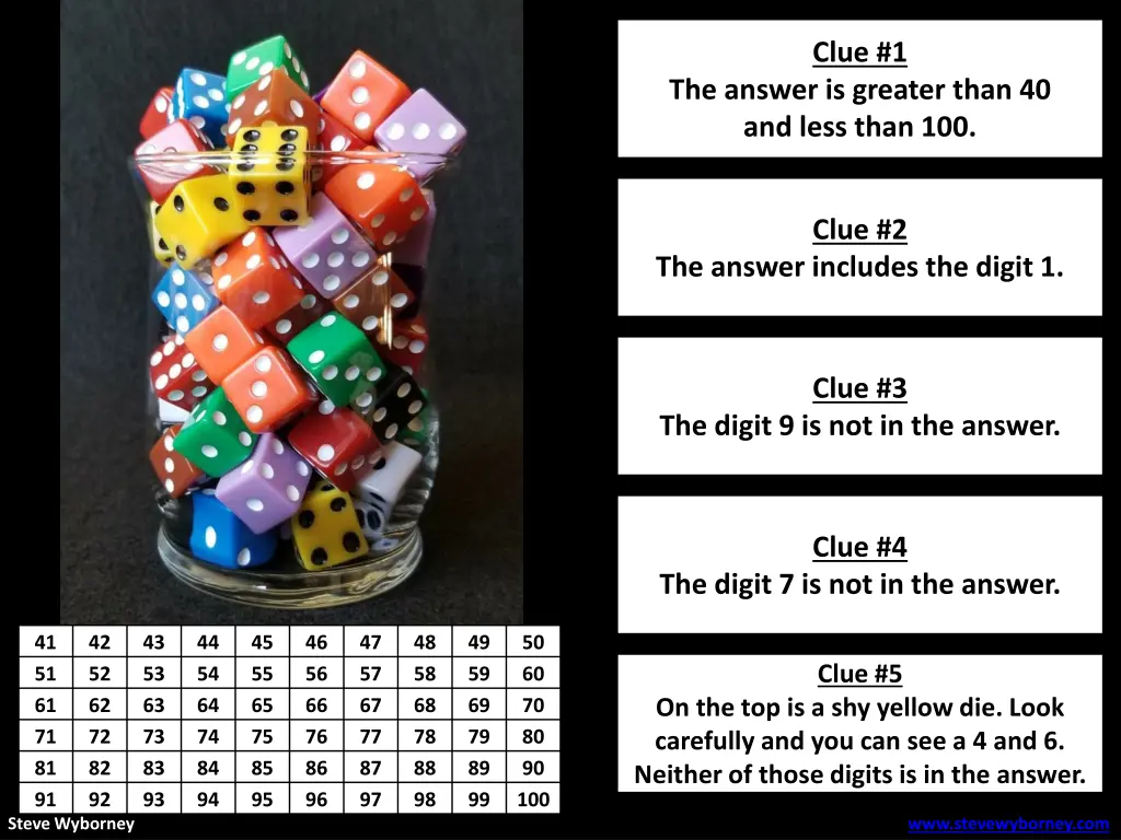 clue 1 1