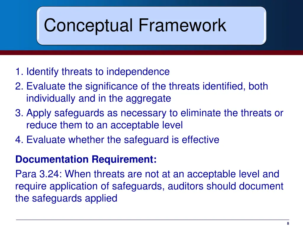 conceptual framework