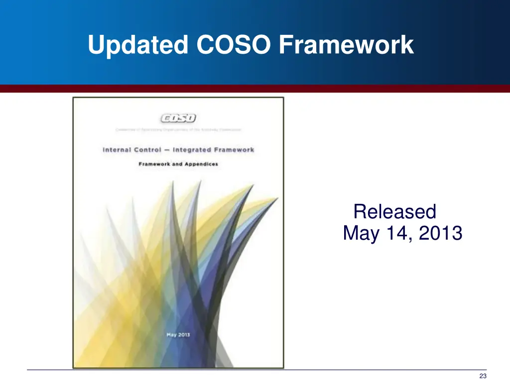 updated coso framework