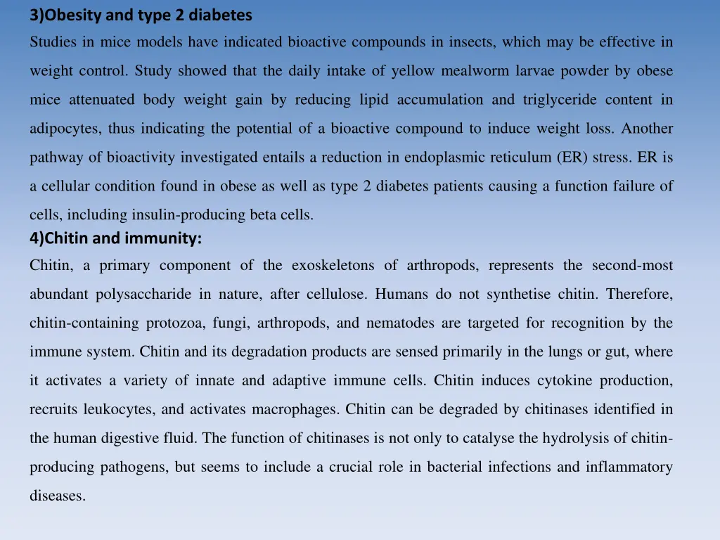 3 obesity and type 2 diabetes studies in mice