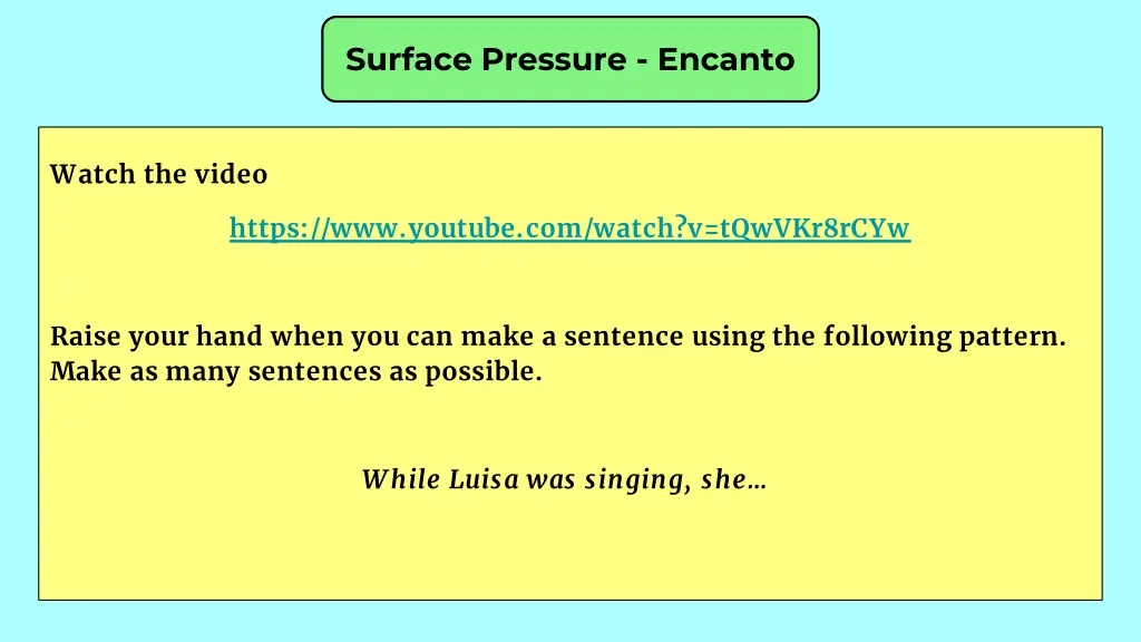 surface pressure encanto