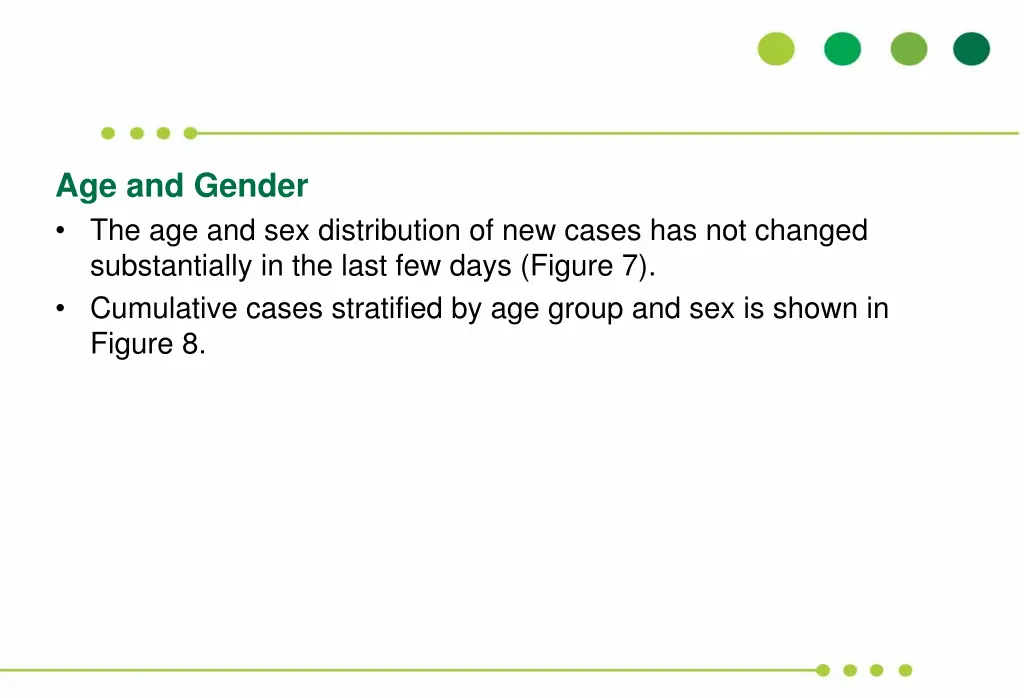 age and gender the age and sex distribution