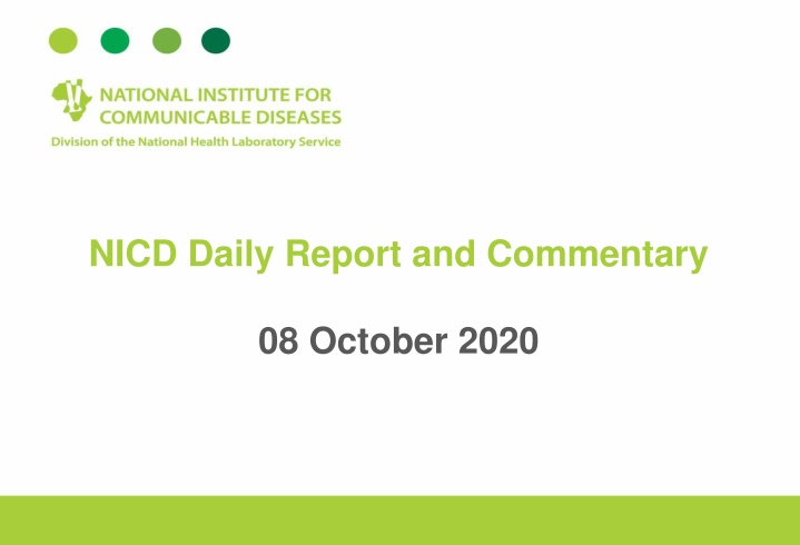 nicd daily report and commentary