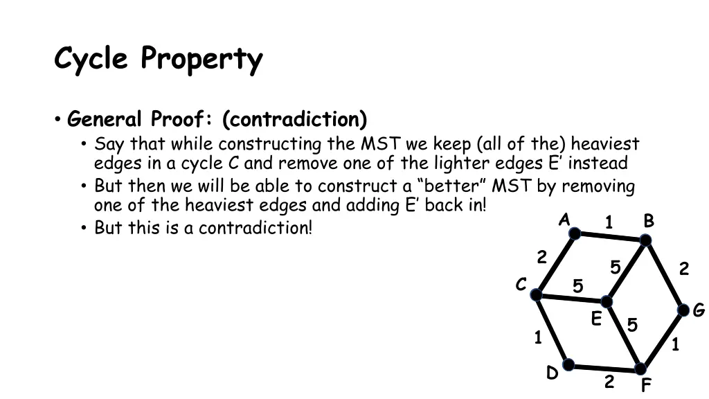 cycle property 1