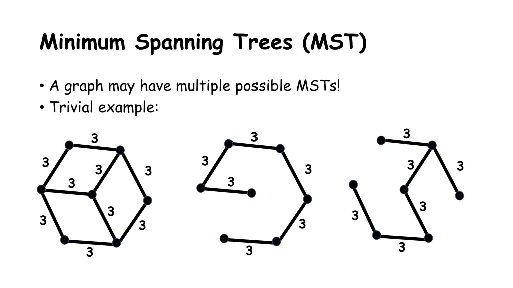 minimum spanning trees mst 1